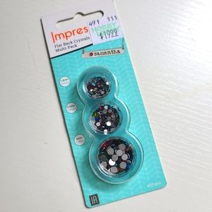 🆕️ impressart • flat back crystals